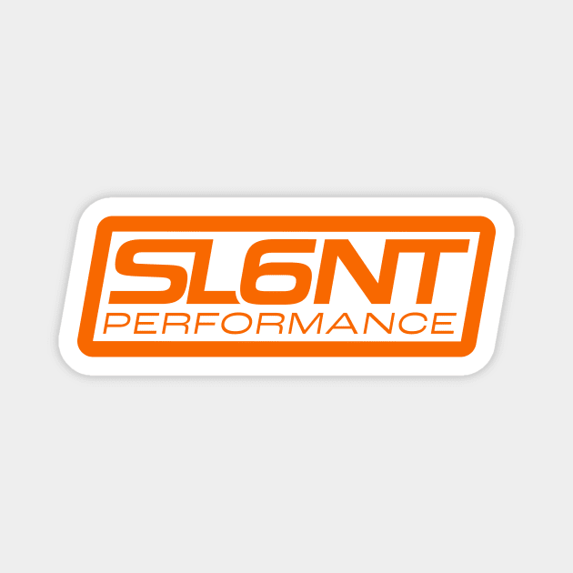 Slant 6 Performance (Orange) Magnet by jepegdesign