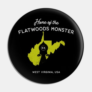 Home of the Flatwoods Monster Pin