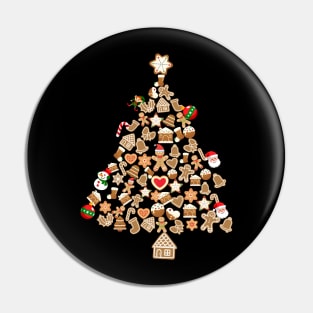 Gingerbread Man Christmas Tree Gingerbread Decor Pin