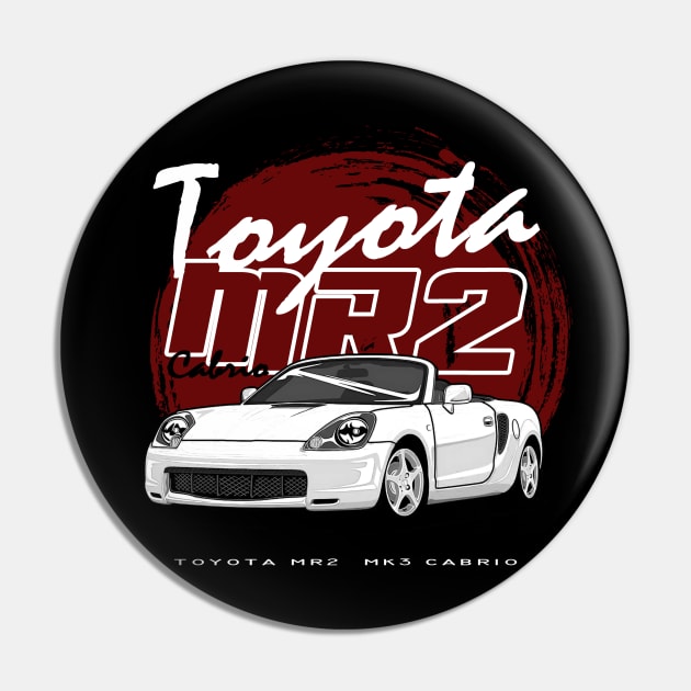 Toyota MR2 MK3 MRS, JDM Car Pin by T-JD