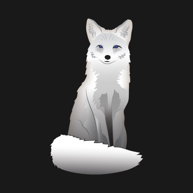 Arctic Fox by RudDesigns