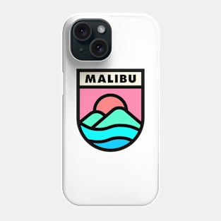 Malibu Retro Badge Phone Case