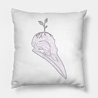 Bird skull Pillow