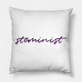 Steminist purple Pillow