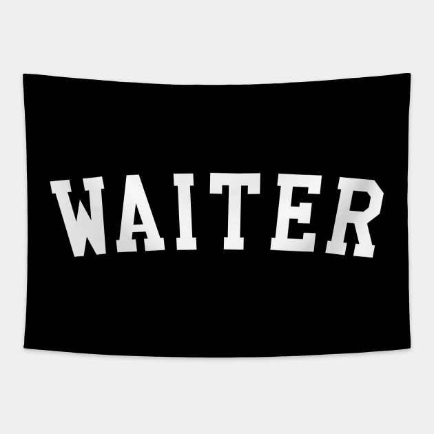 Waiter Tapestry by KC Happy Shop