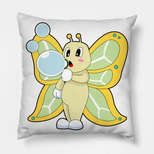 Butterfly Soap bubbles Pillow