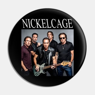 Nickelcage Band (Parody) Pin