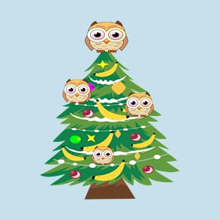 Christmas OWLS T-Shirt