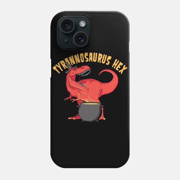 Tyrannosaurus Hex Phone Case by DinoMike