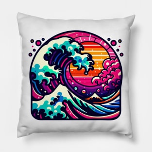 hokusai Pillow