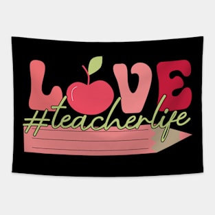 Love Teacher Life Tapestry