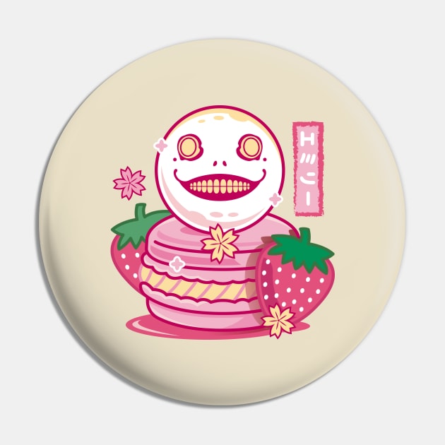 Emil Macaron Pin by Lagelantee