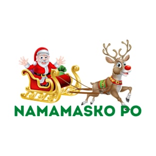 paskong pinoy santa claus raindeer T-Shirt