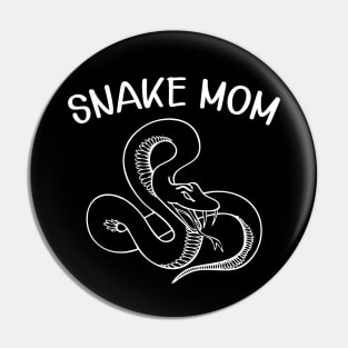 Snake Mom Pin