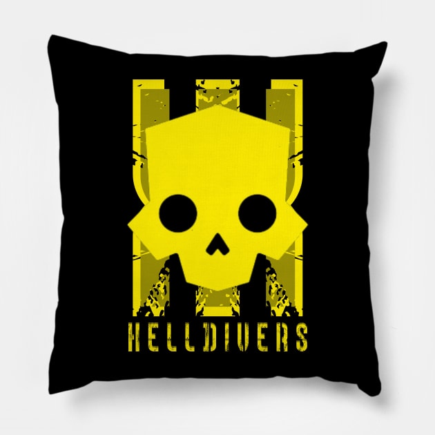 Helldivers Pillow by Behemoth
