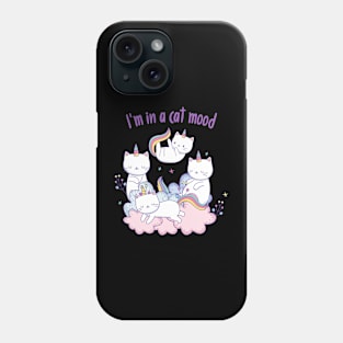 cat mood Phone Case