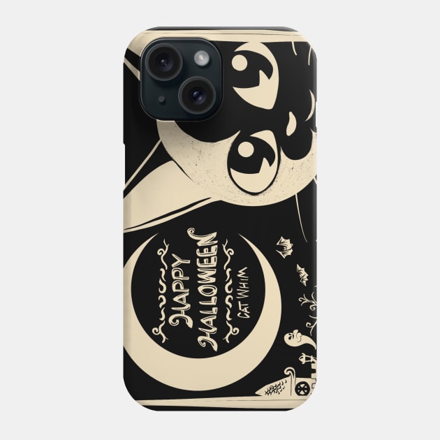 Halloween moon Phone Case by BATKEI