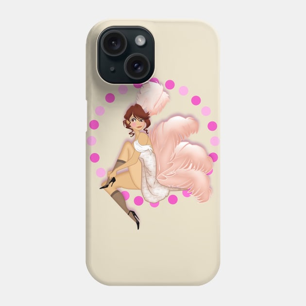 chorus girl Phone Case by richhwalsh