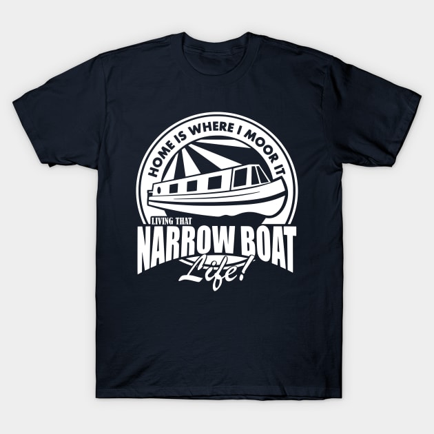 Narrow Boat Life - Canal Boat Gifts - Sticker