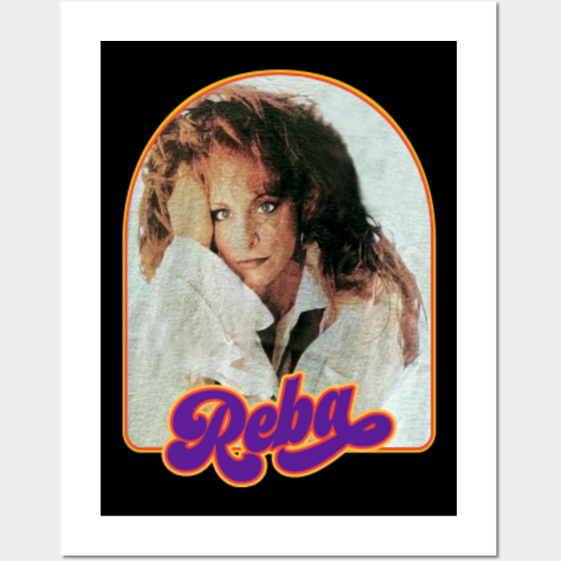 Reba McEntire - Vintage Faded 80s - Reba - Posters and Art Prints ...
