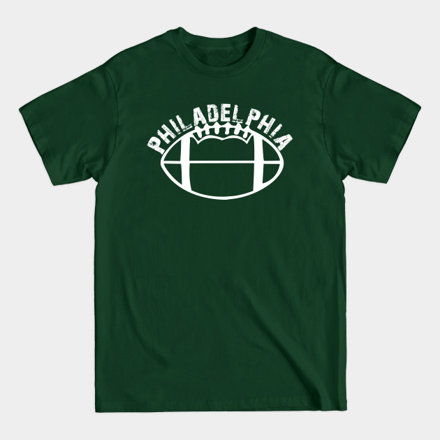 Disover Philadelphia Football Distress - Philadelphia Football - T-Shirt