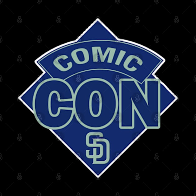 San Diego Comic Con Doctor Who Style Logo by RetroZest