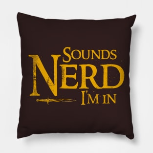 Sounds Nerd - 4 Pillow