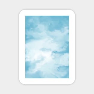 Blue Sky digital painting Magnet