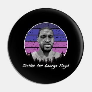 Justice for George Floyd Pin