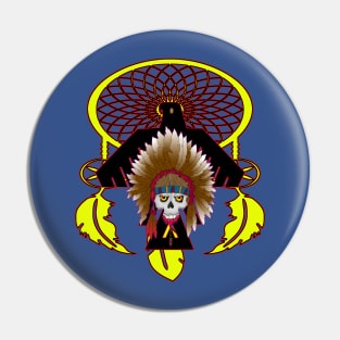 Native American Icons Pin