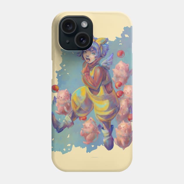 Eiko Carol and Moogles Phone Case by Hannahbattle