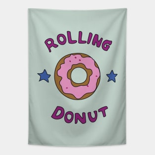 Rolling Donut Tapestry