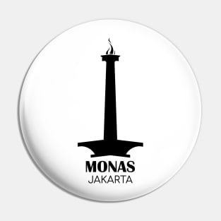 Monas - Jakarta 01 Pin