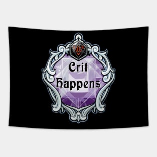 Amulet Crit Happens Tapestry