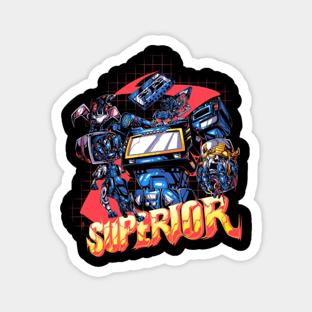 Superior Sounds Magnet by BoBradshaw