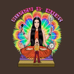 Sonny and Cher- Psychedelic Goddess T-Shirt