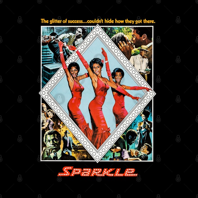 Sparkle Movie Poster (1976) by MovieFunTime