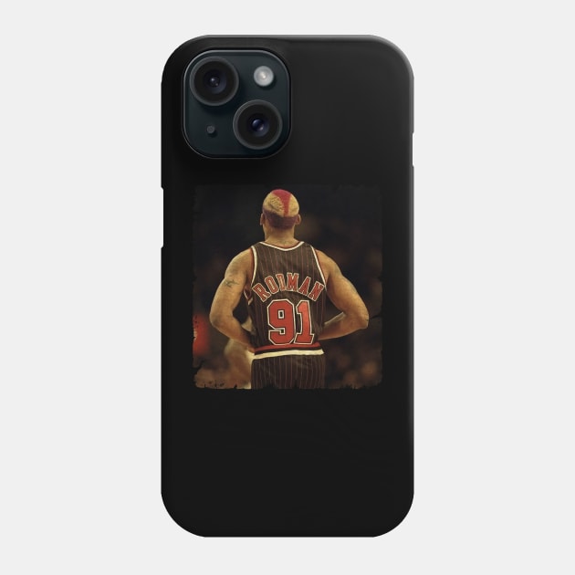 Rodman New Hairstyle Phone Case by Wendyshopart