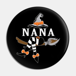 nana witch halloween Pin