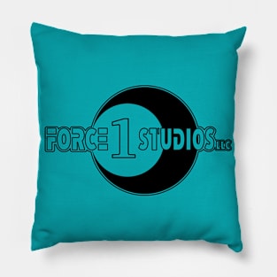 Force 1 Studios Eclipse Logo (No Print Fill) Pillow