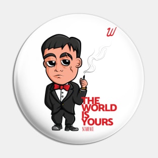 Scarface Art Pin