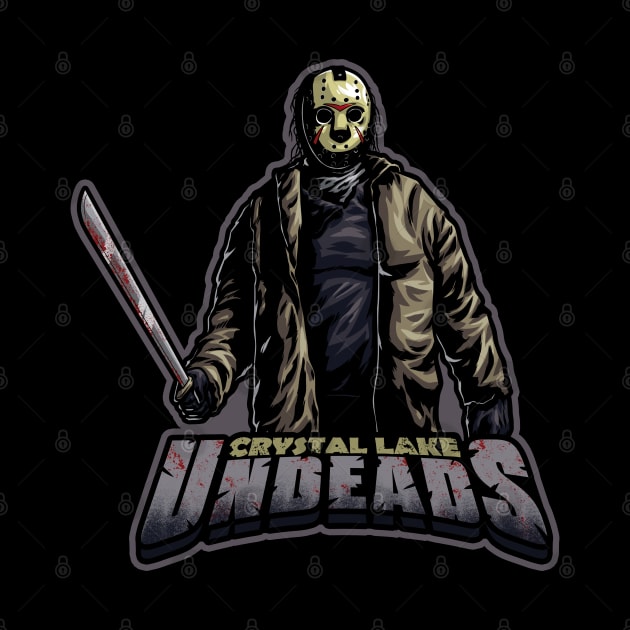 Crystal Lake Undeads - Sports Team by Studio Mootant