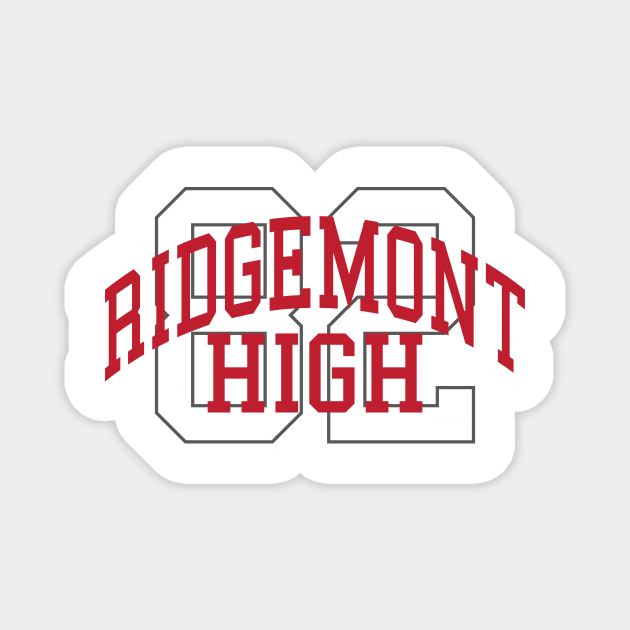 Ridgemont High 1982 Magnet by HeyBeardMon