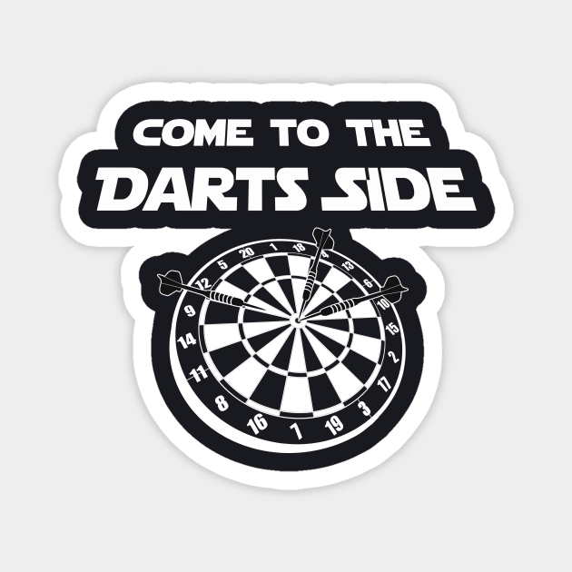 Darts saying Magnet by Foxxy Merch