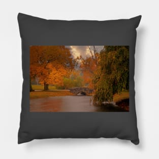 Fall in King of Prussia, PA Pillow