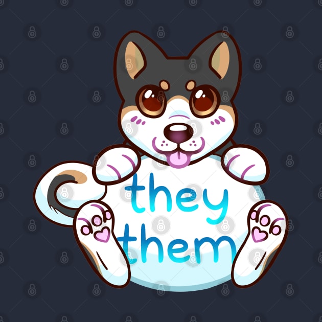 Doggy Pronouns - They/Them by leashonlife