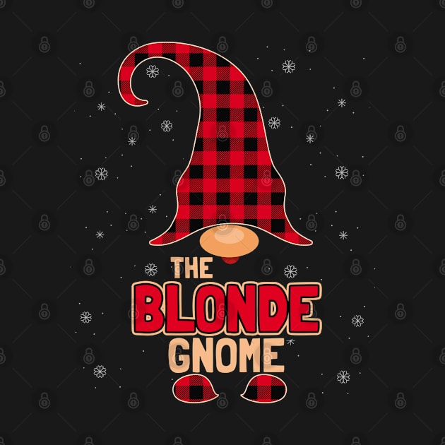 The Blonde Gnome Christmas Red Buffalo Plaid Pajama by tobzz