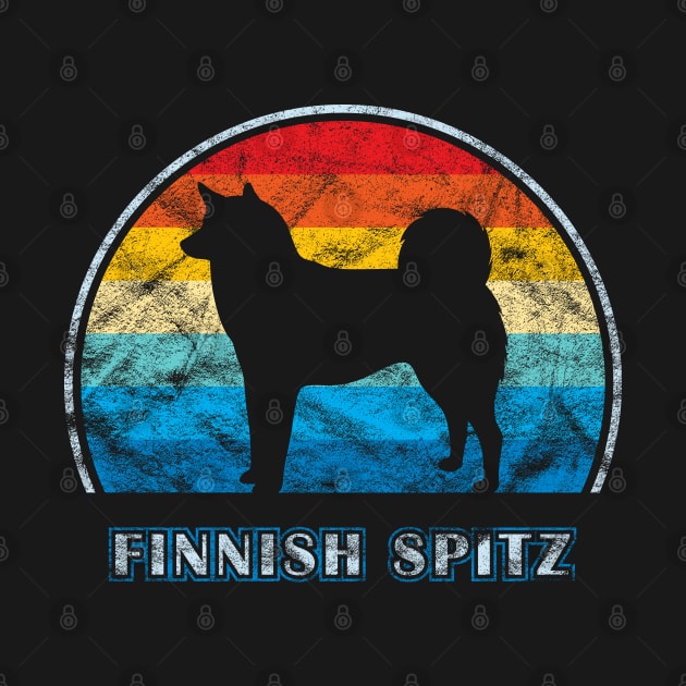 Finnish Spitz Vintage Design Dog by millersye