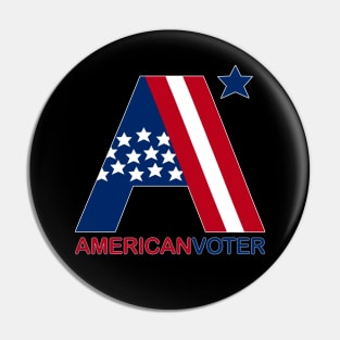 American Voter Pin