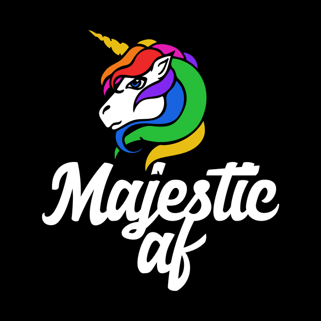 Majestic AF Unicorn Lover by bubbsnugg